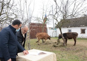 Daha iki rayonun şəhid ailələri və müharibə iştirakçıları üçün təsərrüfatlar yaradıldı