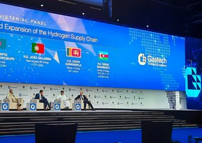 Azerbaijani energy minister attends Gastech 2021 in Dubai