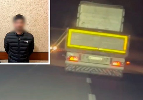 В Азербайджане водителя лишили прав на год за автохулиганство