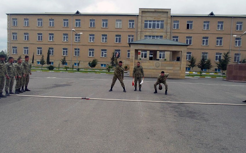 В Азербайджанской армии проводятся спортивные соревнования