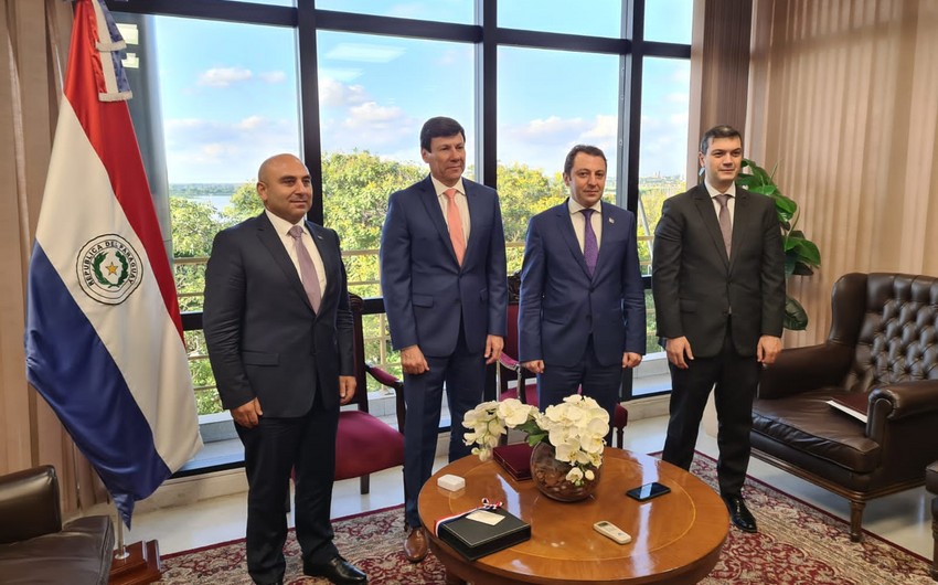 Azərbaycan XİN başçısının müavini Paraqvay Senatının sədri ilə görüşüb
