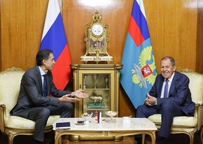 Russian FM meets with Azerbaijani ambassador