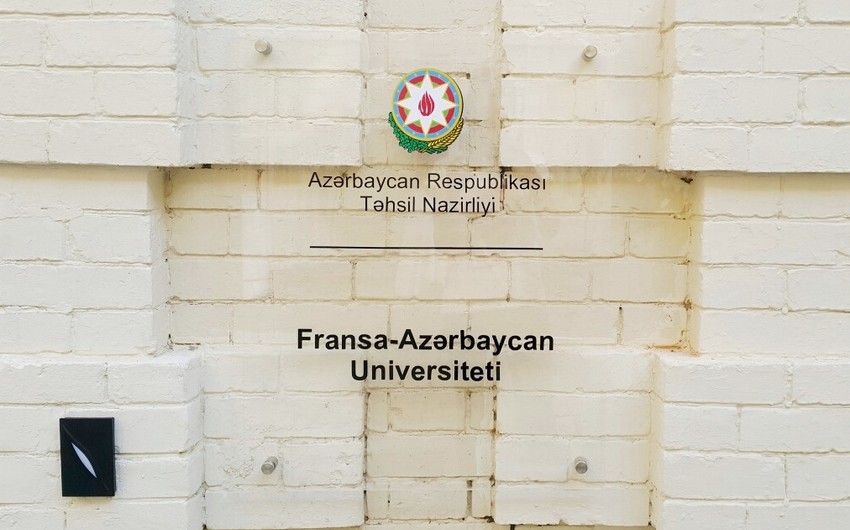 Fransa-Azərbaycan Universiteti ADNSU-nun 3-cü tədris korpusuna köçürüləcək