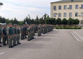 Azərbaycan Ordusunda Milli Qurtuluş Günü qeyd edilib