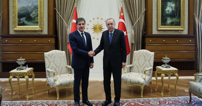 Erdogan receives head of Iraqi Kurdistan region