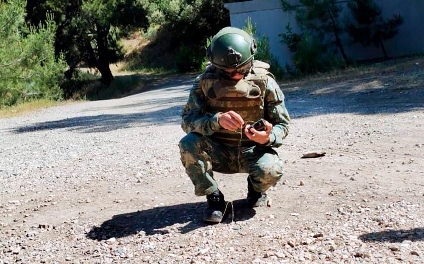 Azerbaijan Army servicemen take part in courses held in Türkiye