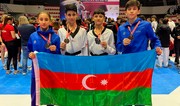 Azərbaycan taekvondoçuları Avropa birinciliyini dörd medalla başa vurublar