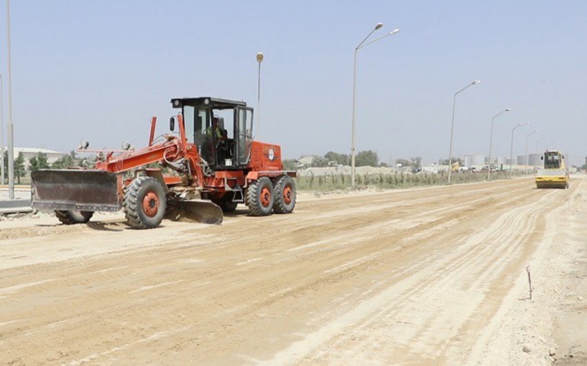 Zığ-Suraxanı yolunun daha 2,7 km-lik hissəsi yenidən qurulur - VİDEO