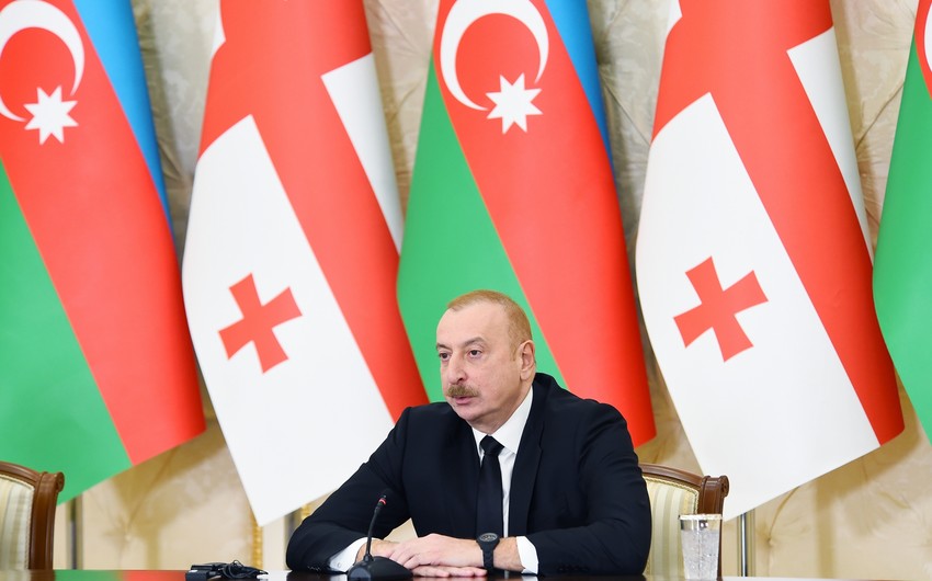 President: Trade turnover between Azerbaijan and Georgia increased by 15 percent last year
