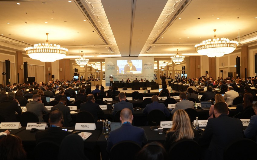 Azerbaijan represented at IRENA Council meeting