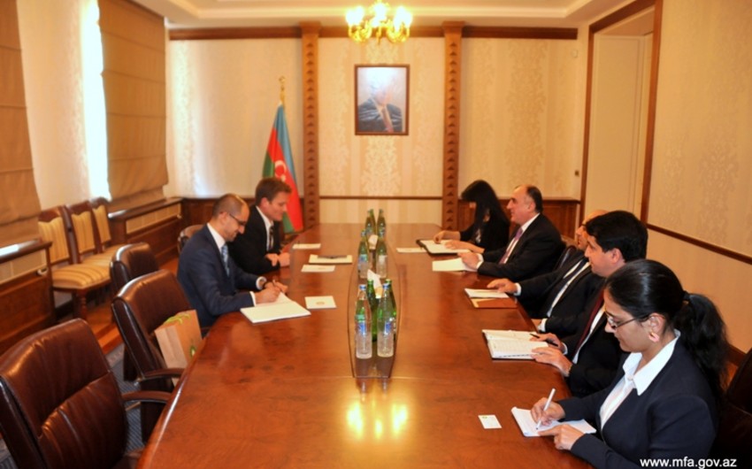 ​Эльмар Мамедъяров принял президента компании BP по азербайджанскому, грузинскому и турецкому региону