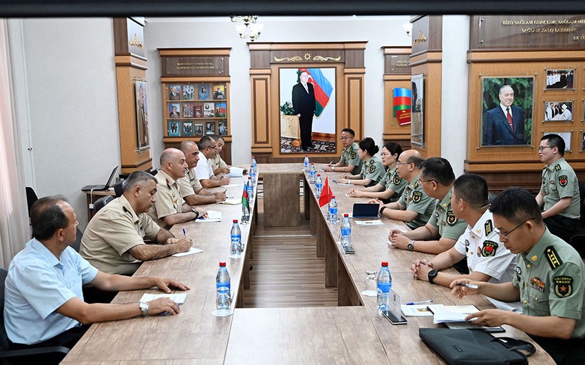 Azerbaijani and Chinese military education experts meet in Baku