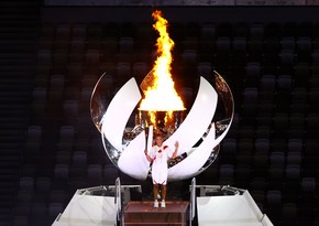 Tokio olimpiadasının məşəli alovlandırıldı - YENİLƏNİB - 2