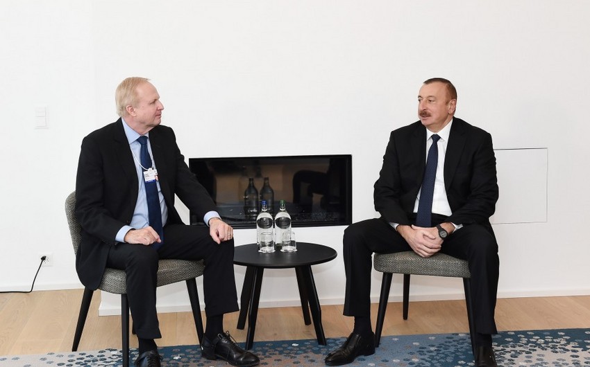 President Ilham Aliyev met with BP CEO