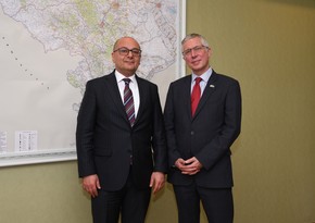 Председатель ANAMA обсудил с послом Великобритании операции по разминированию в Карабахе