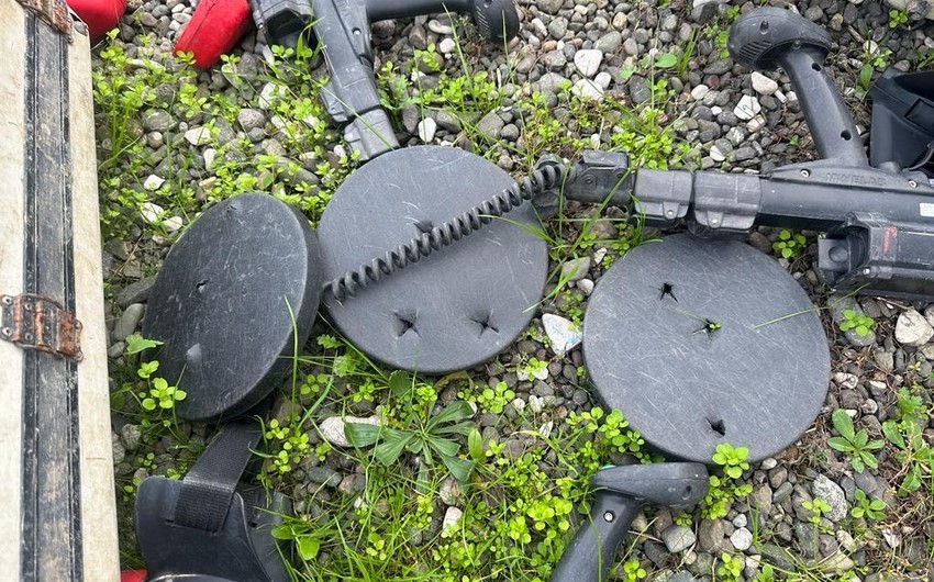 Base of Halo Trust, unusable demining equipment found in Khankandi