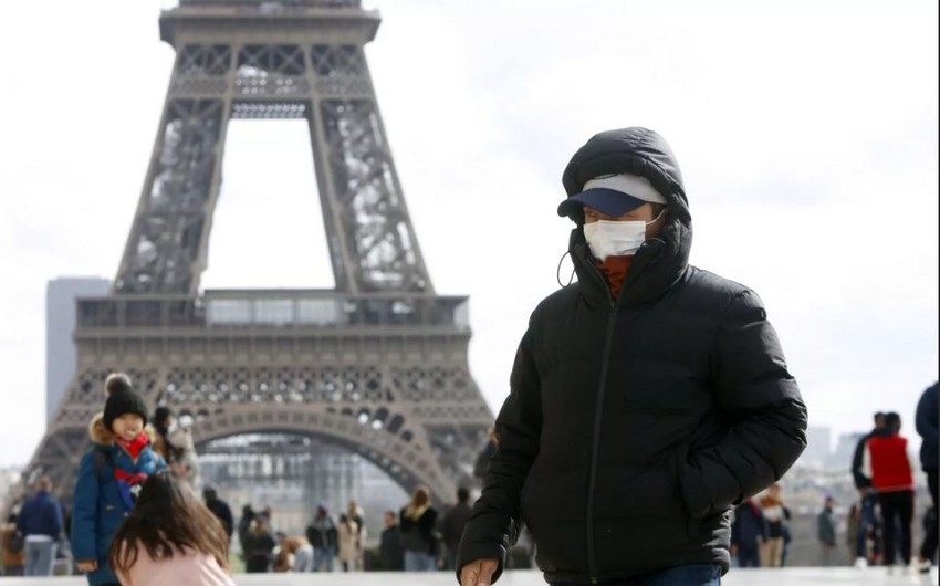 Fransada koronavirusdan 14,4 min insan ölüb