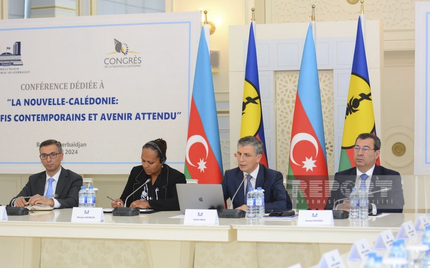 Azerbaijani parliament hosting conference with participation of representatives of New Caledonia Congress