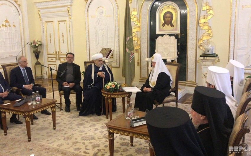 Аллахшукюр Пашазаде обратился с Патриарху Кириллу с просьбой построить мечеть в Москве
