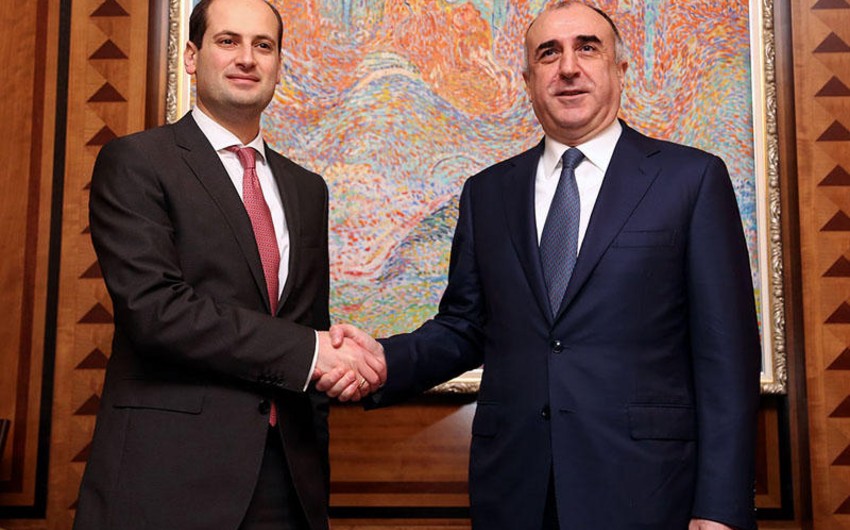 Azerbaijani and Georgian foreign ministers exchange letters