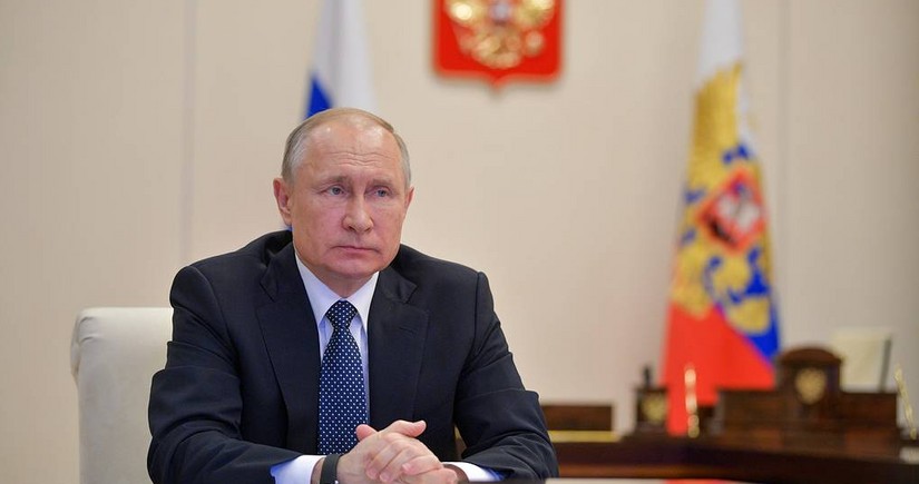 Vladimir Putin Təhlükəsizlik Şurasının iclasını keçirib