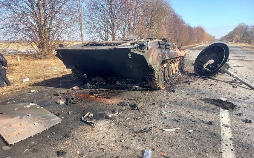 Ukrainian army takes control of Hostomel, destroying dozens of Russian troops