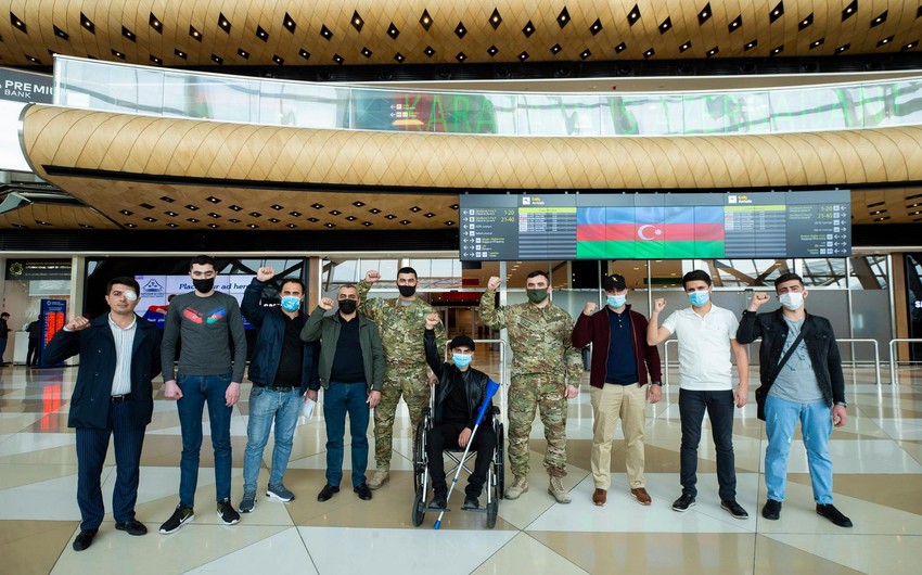 67 Azerbaijani veterans continue treatment in Turkey