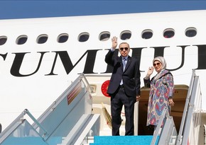 Президент Турции отбыл на саммит ШОС в Самарканд