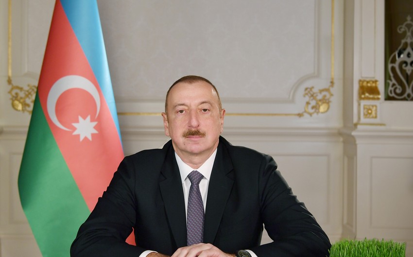 Президент Ильхам Алиев поздравил азербайджанский народ по случаю Новруз байрамы