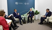 Tokayev and Stubb hold talks at COP29 in Baku