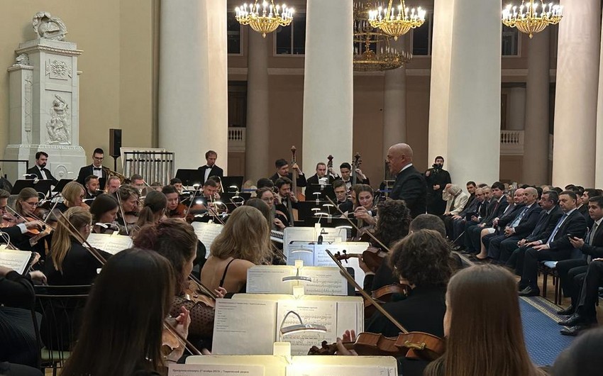 В Санкт-Петербурге организован вечер классической музыки по случаю 100-летия Гейдара Алиева
