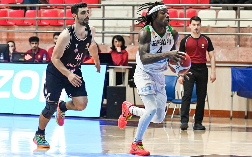 Azərbaycan Basketbol Liqasında Sabah Sərhədçiyə qalib gəlib