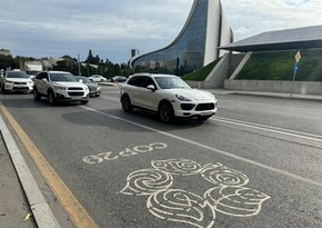 В Баку временно разрешено движение легковых автомобилей по полосам COP29  