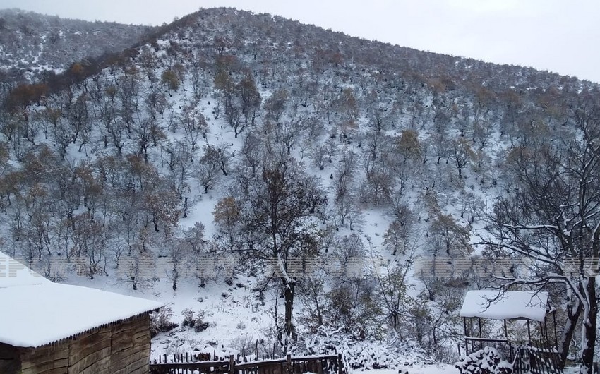 В Джалилабаде выпал первый снег
