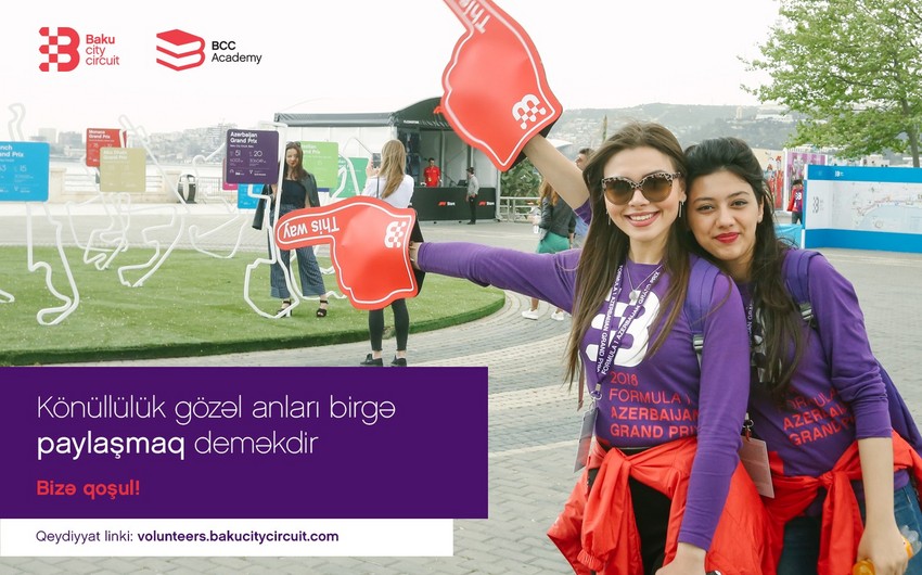 “Formula-1” üzrə Azərbaycan Qran-prisi üçün könüllülərin qeydiyyatına start verilib