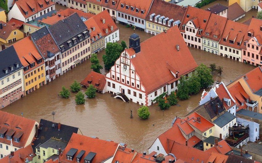 ​В Германии не менее трех человек погибли из-за наводнений