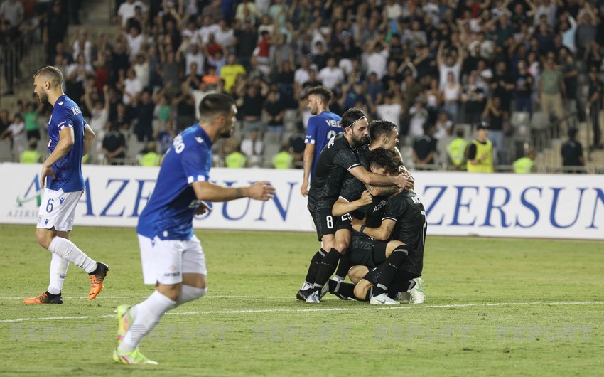 Лига чемпионов: Карабах вышел во второй раунд, разгромив Лех
