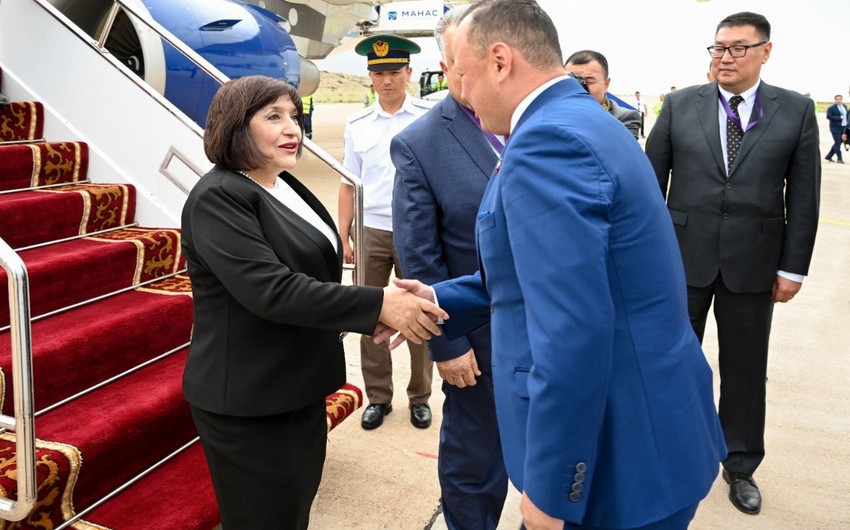 Speaker of Azerbaijani Parliament arrives in Kyrgyzstan