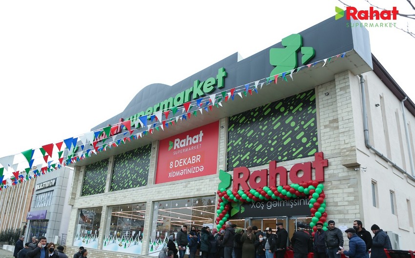 Masallı şəhərində “Rahat” marketin yeni filialı açılıb