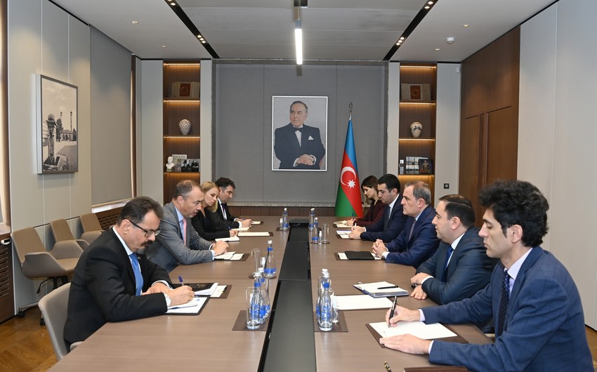 Jeyhun Bayramov discusses normalization of Azerbaijan-Armenia relations with EU representative