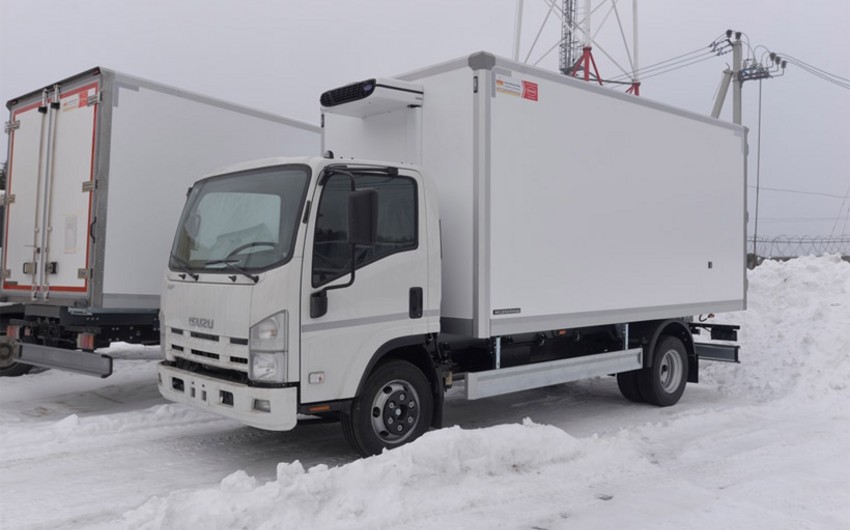 Россия поставила 25 изотермических фургонов в Азербайджан