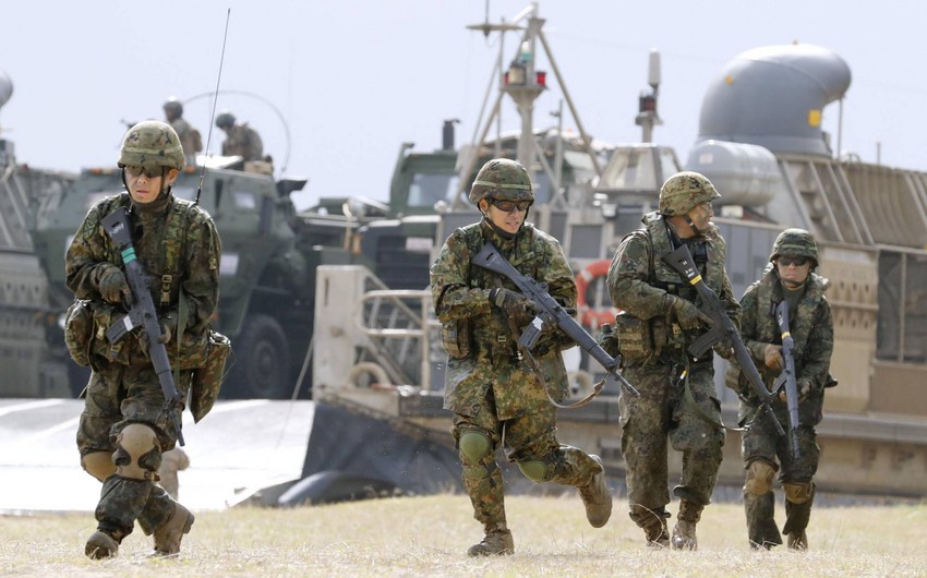 Japan deploys troops to island near Taiwan