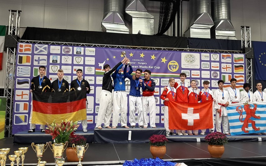 Azərbaycan karateçiləri Avropa Kubokunda 3 qızıl, 3 gümüş və 1 bürünc medal qazanıblar