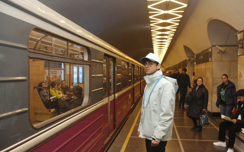 COP29 volunteers to assist passengers at 10 Baku metro stations