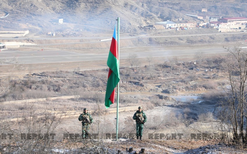 Reality caused by Armenian provocations - creation of buffer zone near border with Azerbaijan 