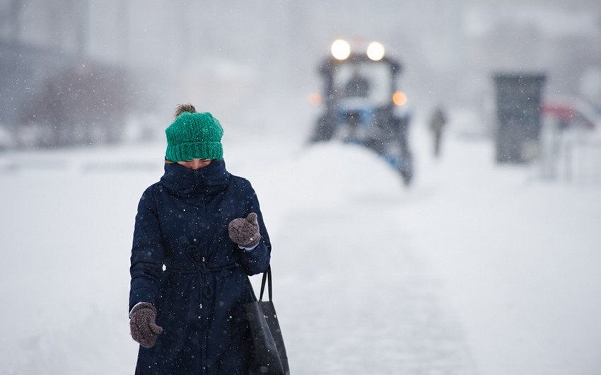 В Москве объявлено экстренное предупреждение из-за снега