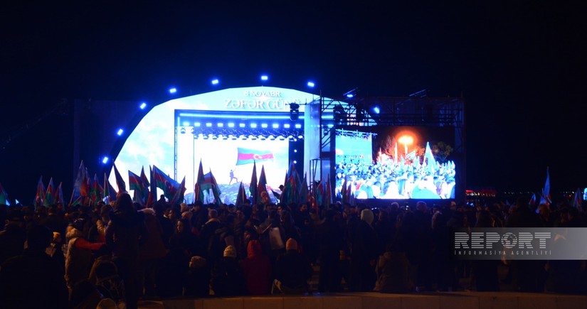 Bakıda 8 Noyabr - Zəfər Günü münasibətilə təntənəli bayram konserti keçirilir