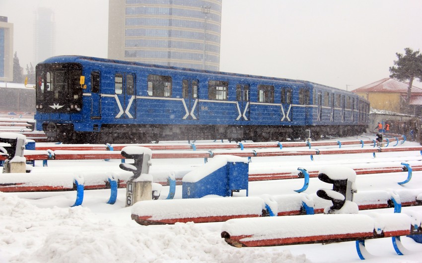 Bakı metrosu: Qış mövsümünə hazırıq