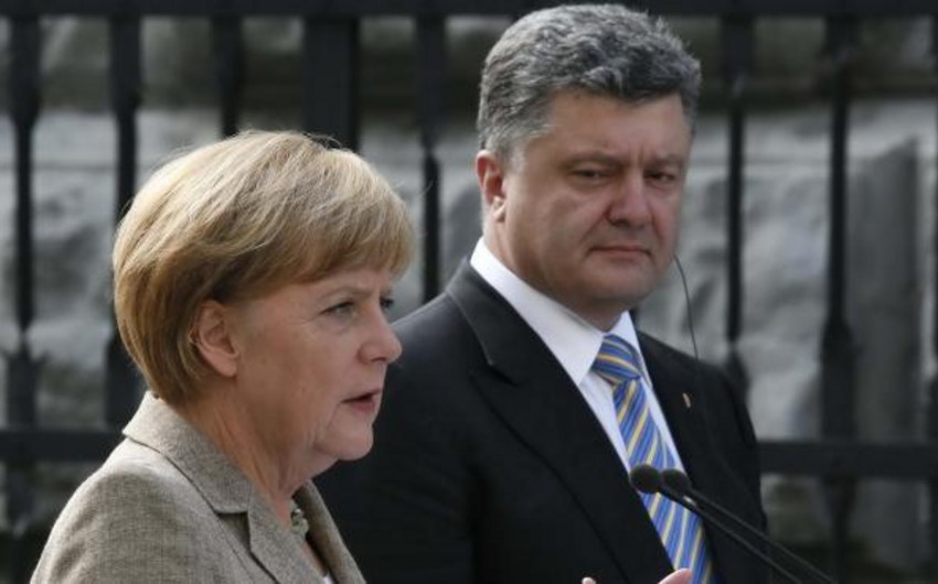 ​Poroshenko and Merkel discussed the prisoners in Ukraine