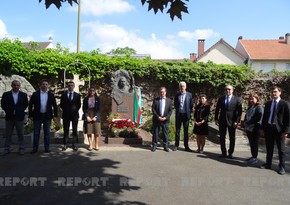 Во Франции почтили память основателей Азербайджанской Демократической Республики